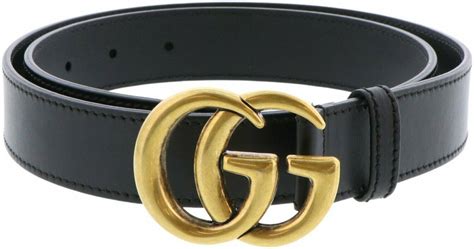 gucci belt ladies black